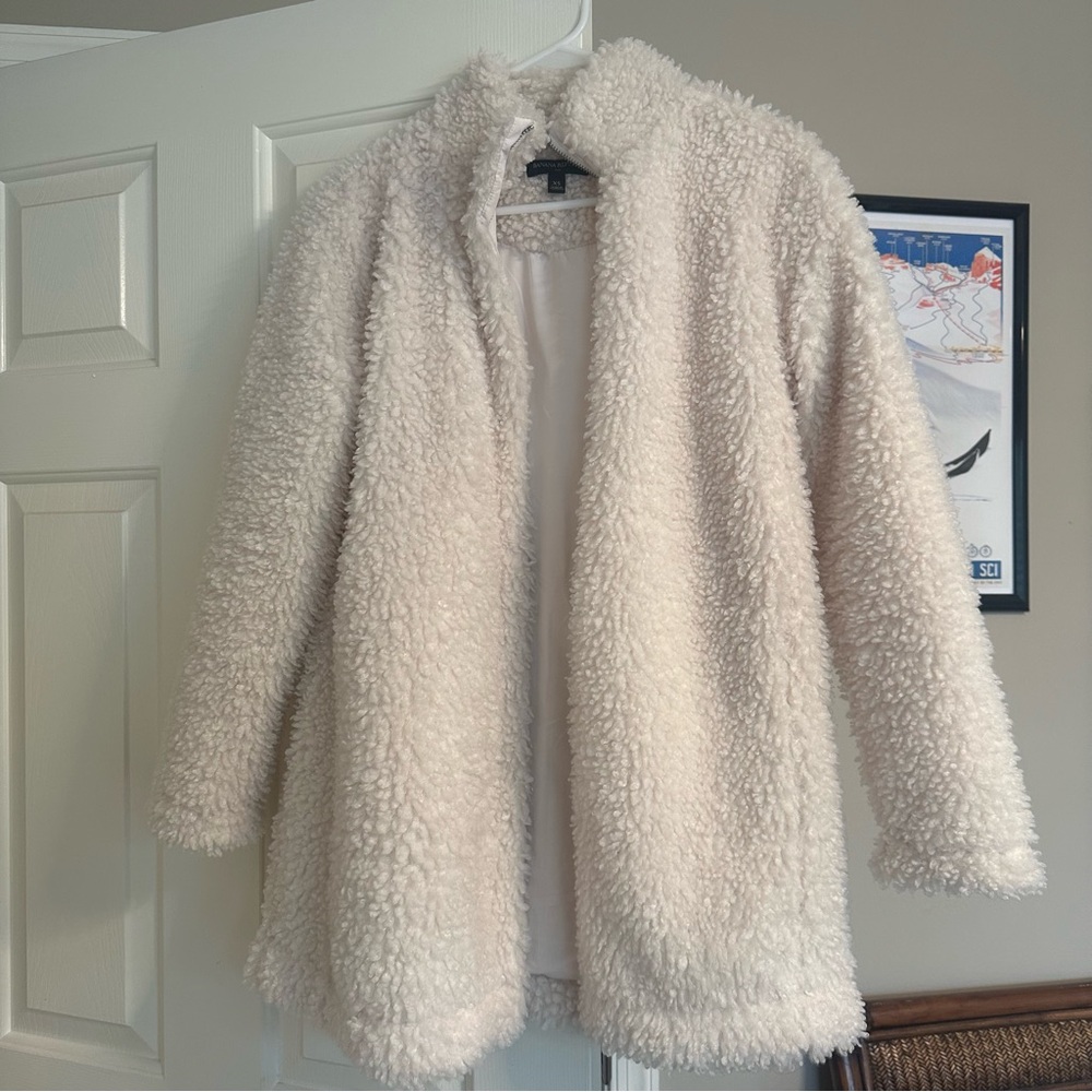 Banana Republic Sherpa Coat